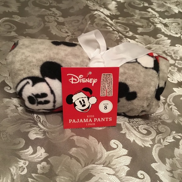 🎁🎁BOYS DISNEY CHRISTMAS PAJAMA BOTTOMS HOLIDAY🎁 - Picture 3 of 7
